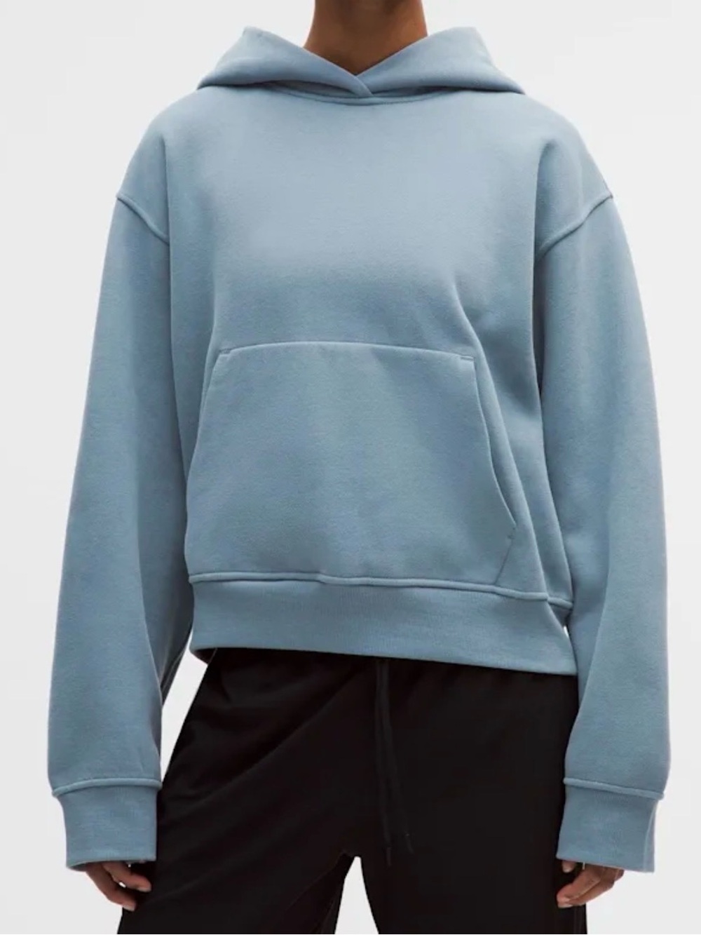 NWT Authentic Lululemon Steady State Oversized Hoodie STLB Blue XS